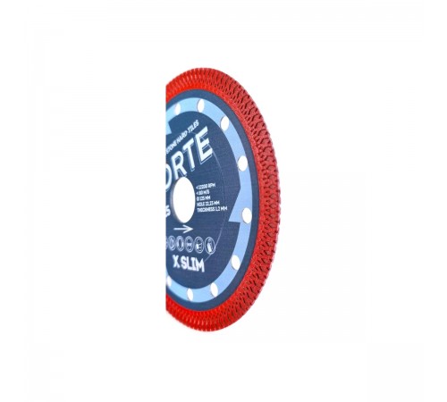 Диск алмазный CORTE X SLIM для УШМ 22,2мм 125х1,2х10мм XSD125
