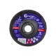 70-12536 Круг лепестковый торцевой Cutop Profi  125х22,2мм (80 лепестков) P36