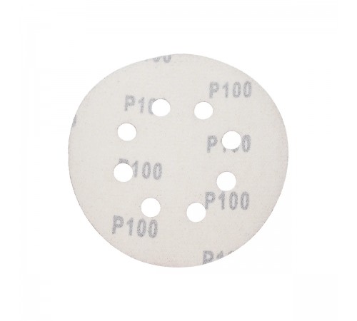 85-620/466202 Круг абразивный шлиф.перфор.на ворсовой основе P100 125mm CUTOP Profi