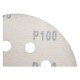 85-620/466202 Круг абразивный шлиф.перфор.на ворсовой основе P100 125mm CUTOP Profi