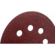85-620/466202 Круг абразивный шлиф.перфор.на ворсовой основе P100 125mm CUTOP Profi