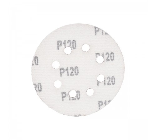 85-621/466219 Круг абразивный шлиф.перфор.на ворсовой основе P120 125mm CUTOP Profi