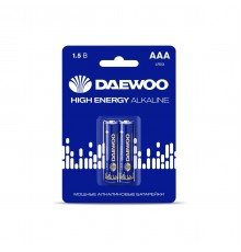 030350 Элемент питания алкалиновый AAA/LR03 BL-2 DAEWOO