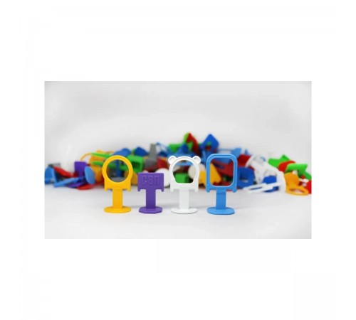 449-4100 Зажим DECOR Панда 1,0мм,100шт,пакет(25)