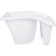 670-2207 Ванночка для краски DECOR 22х18х12см, 1,2л,ковш для краски,белый(20)
