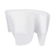 670-2207 Ванночка для краски DECOR 22х18х12см, 1,2л,ковш для краски,белый(20)