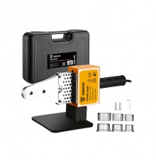 Сварочный аппарат DEKO PPWM 1600 W для полипропиленовых труб 3 насадки