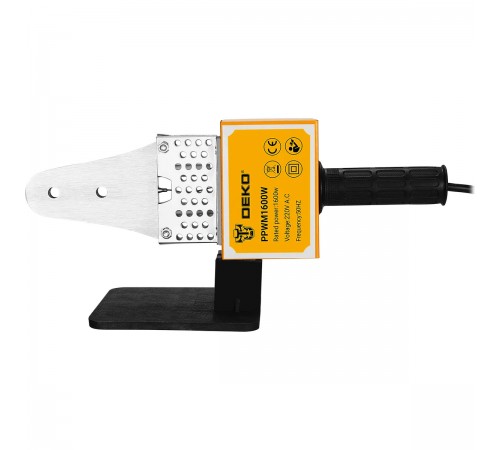 Сварочный аппарат DEKO PPWM 1600 W для полипропиленовых труб 3 насадки