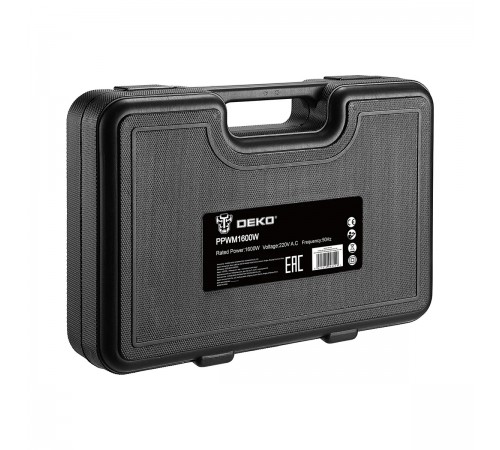 Сварочный аппарат DEKO PPWM 1600 W для полипропиленовых труб 3 насадки