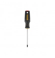 12174 Отвертка Denzel трехкомпонентная рукоятка PH1x100 mm CrV