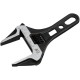Ключ разводной кованый Denzel 155 мм, укороченная рукоятка CrV 15753