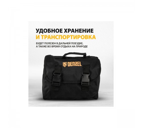 58055 Компрессор автомобильный Denzel AC-37