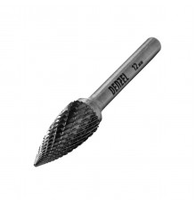 Борфреза Denzel по металлу твердосплавная параболическая заостренная тип-G 12мм 72049