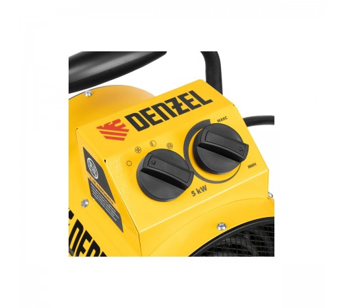 96438 Тепловая пушка Denzel SFH-5000, 230В, 400 м3/ч, 3 реж.вентил., 3000/4500 Вт