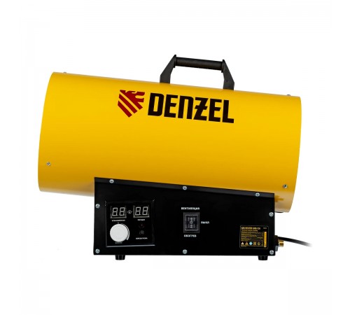 96478 Тепловая пушка газовая Denzel GHG-15i, 15кВт,цифровой термостат,пропан-бутан