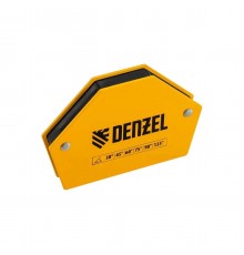 97552 Фиксатор магнитный Denzel для сварочных работ, усилие 25LB, 30х45х60х75х90х135 град