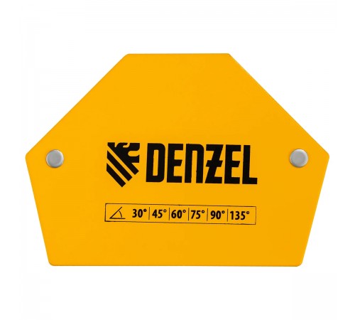 97566 Фиксатор магнитный Denzel для сварочных работ, усилие 20LB, 30х45х60х75х90х135 град