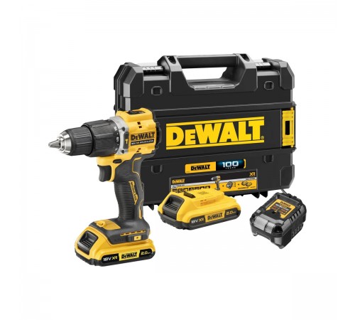 Дрель аккумуляторная DeWalt DCD100YD2T-QW