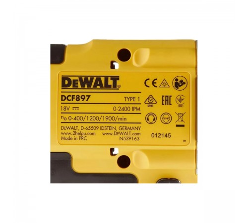 Гайковерт аккумуляторный импульсный  DeWalt DCF 897N
