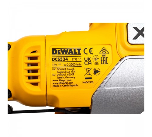 Лобзик аккумуляторный DeWalt DCS 334N