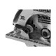 Пила дисковая аккумуляторная DeWalt DCS 572NT-XJ