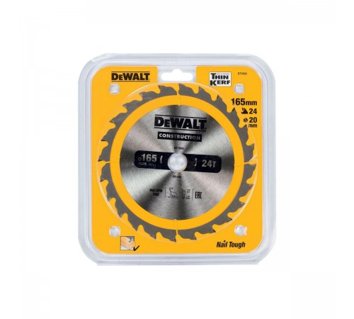 DT 1934 Диск пильный DeWalt 165х20х24