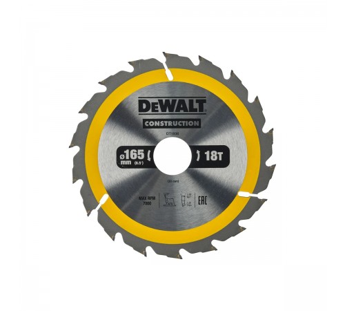 DT 1936 Диск пильный DeWalt 165х30х18