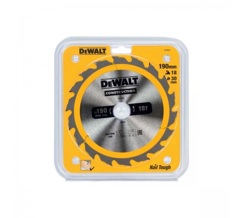 DT 1943 Диск пильный DeWalt 190х30х18