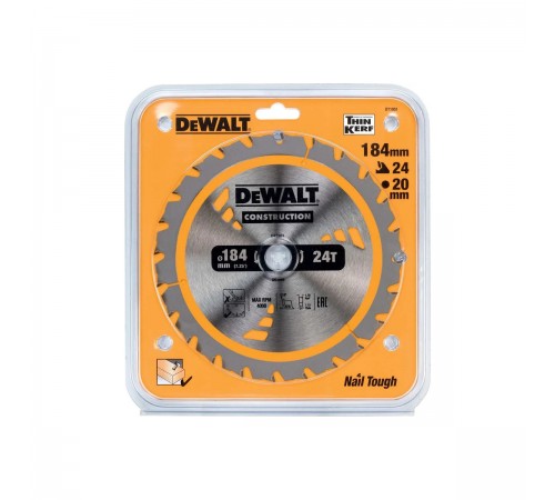 DT 1951 Диск пильный DeWalt184х20х24