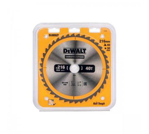 DT 1953 Диск пильный DeWalt 216х30х40