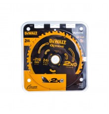 DT20432-QZ Диск пильный DeWalt 210х30мм 24T ATB7 д/DWE7485
