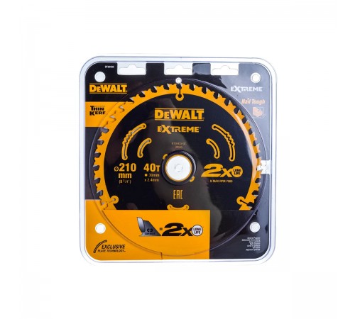 DT 20433 Диск пильный DeWalt 210х30х40