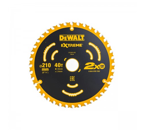 DT 20433 Диск пильный DeWalt 210х30х40