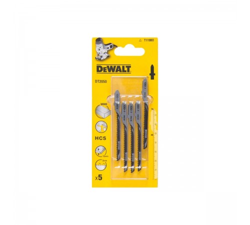 DT 2050 Пилки для лобзика DeWalt T119BO