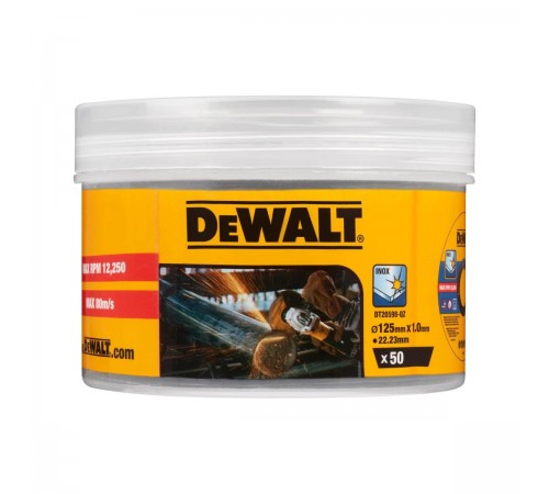 Диск Dewalt FASTCUT 125мм x 1мм DT20598-QZ