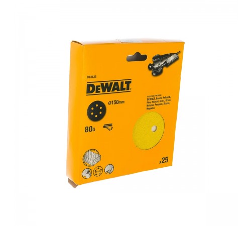DT 3133 Круг шлифовальный DeWalt d 150 XM P-80