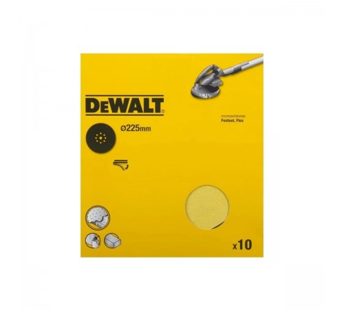 DT 3169 Круг шлифовальный DeWalt d 225 XM P-80