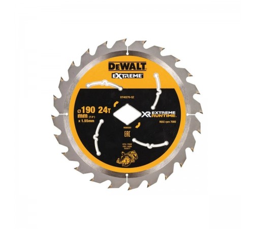 DT 40270 Диск пильный DeWalt 190x30x24
