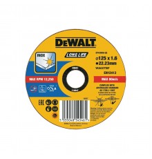 DT 43906 Диск отрезной DeWalt по металлу 125х1,6х22,2