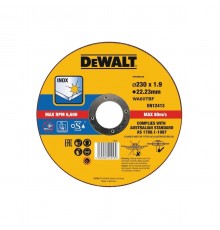 DT 43909 Диск отрезной DeWalt Extreme Cutting INOX по металлу 230х22,2х19