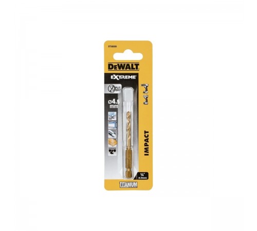 DT 50005 Сверло по металлу DeWalt TITAN 4.5 мм