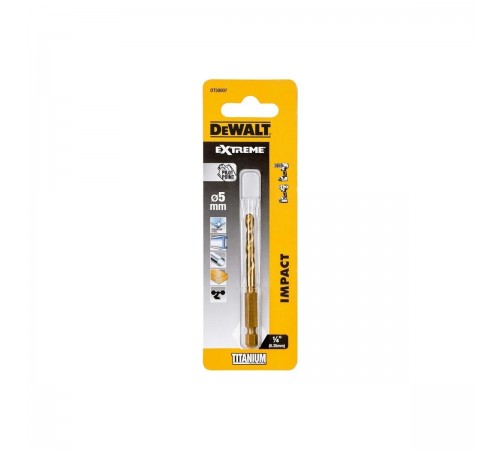 DT 50007 Сверло по металлу DeWalt TITAN 5 мм