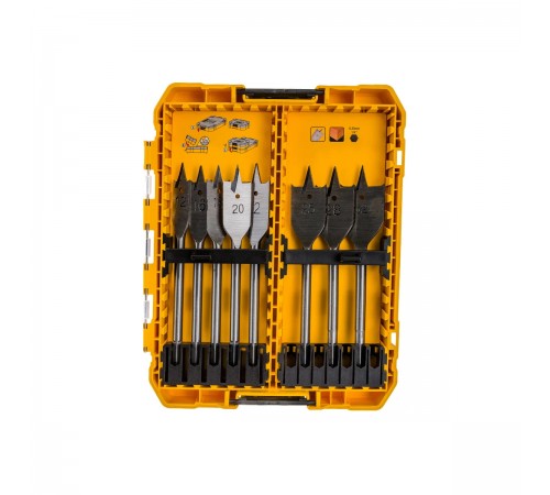 Набор перьевых сверел по дереву DeWalt DT 70750 8 шт.