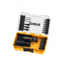 Набор DeWalt с механизмом быстрой смены Flip and Drive, 23 элемента в прочном футляре DT70779T-QZ