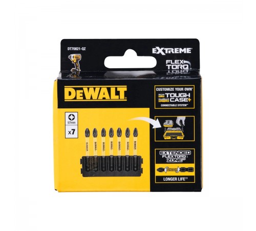 Биты DeWalt PZ2 х 57мм DT70821-QZ