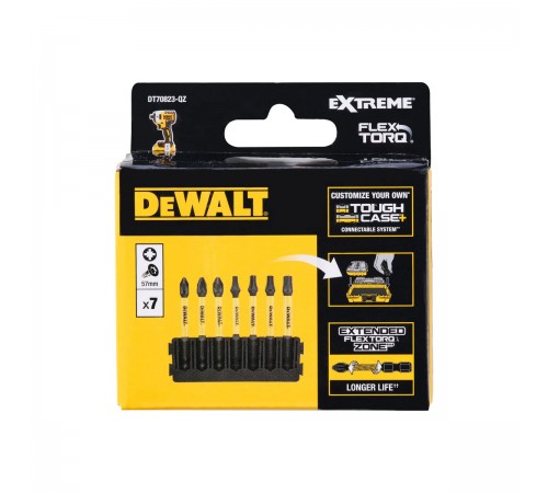 Набор  Бит для ударной отвертки DeWalt DT70823-QZ