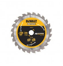 DT99560-QZ Диск пильный DeWalt XR 165mm x 20mm 24T CSB