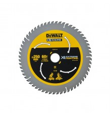 DT99573-QZ Диск пильный DeWalt XR 250mm x 30mm 60T CSB