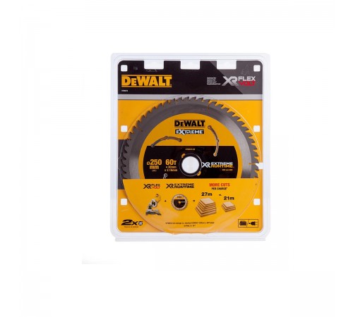 DT99573-QZ Диск пильный DeWalt XR 250mm x 30mm 60T CSB