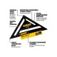 Кровельный угольник DEWALT 18см DWHT25227-0